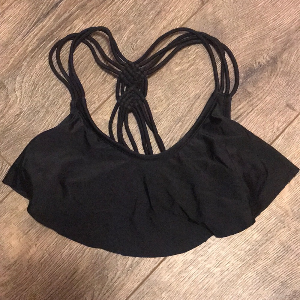 Xhilaration flounce bikini top